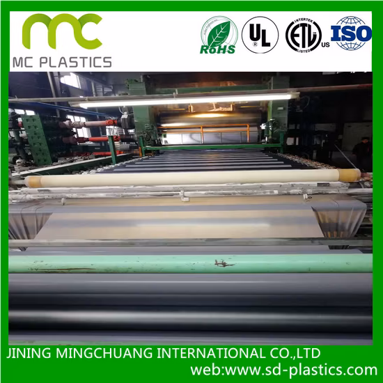 Flexible Plastic Protective PVC Sheet Film for Table and Door Curtain, Soft Super Clear PVC Film