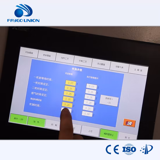 Machine de soufflage de bouteilles d'eau et de boissons à grande vitesse/capacité