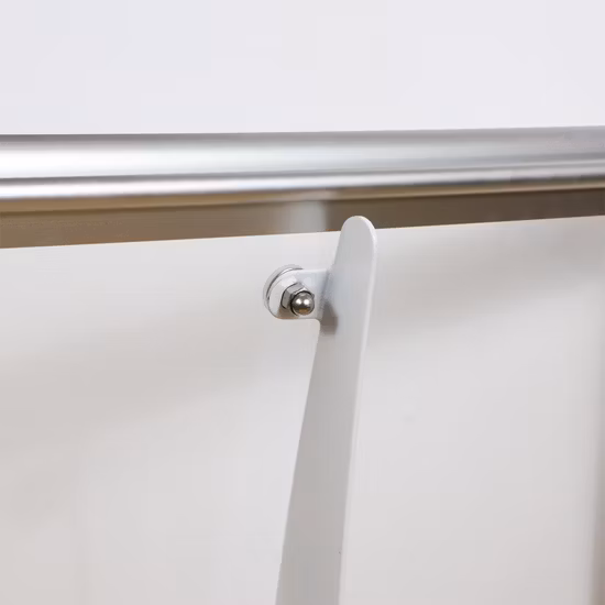 Auvent extérieur de fenêtre de porte de couverture de patio d'auvent de polycarbonate de 2.95FT*4.59FT